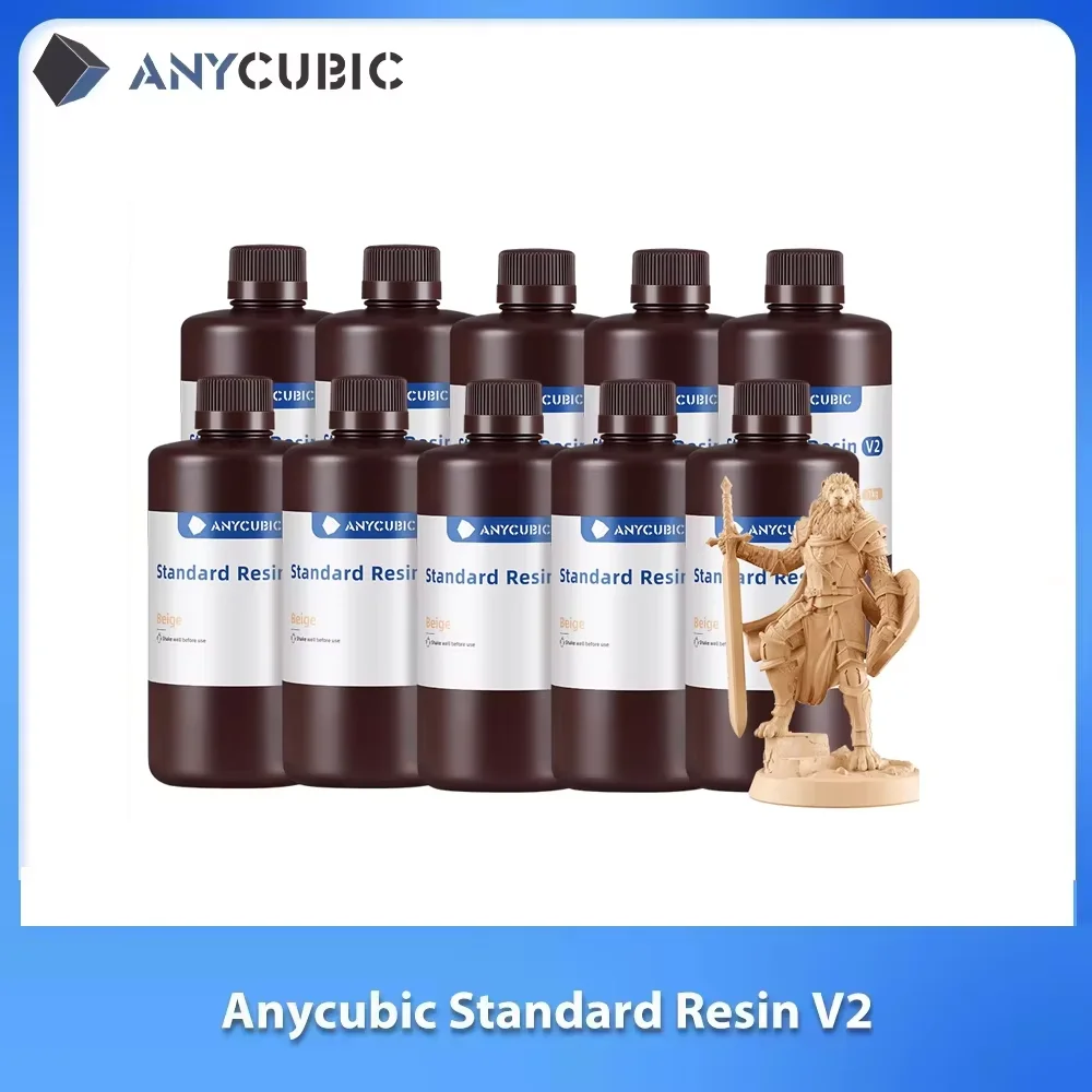 

ANYCUBIC Standard Resin V2 405nm UV Resin For 3D Printer Printing Resin For LCD 3D Printer Mono M5s Mono X 6Ks Resin 10kg