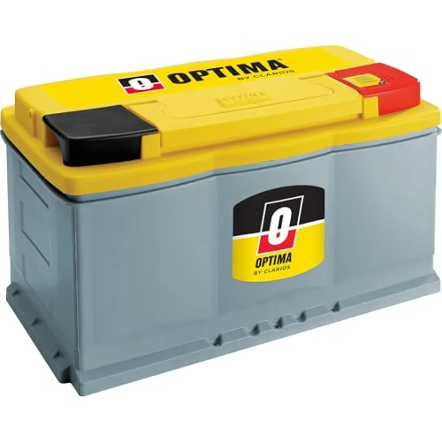 

High Performance YellowTop AGM Battery 880 CCA Dual Purpose Sealed for Cars Trucks SUVs Yellow BCI Group Size 94R Maintenance F