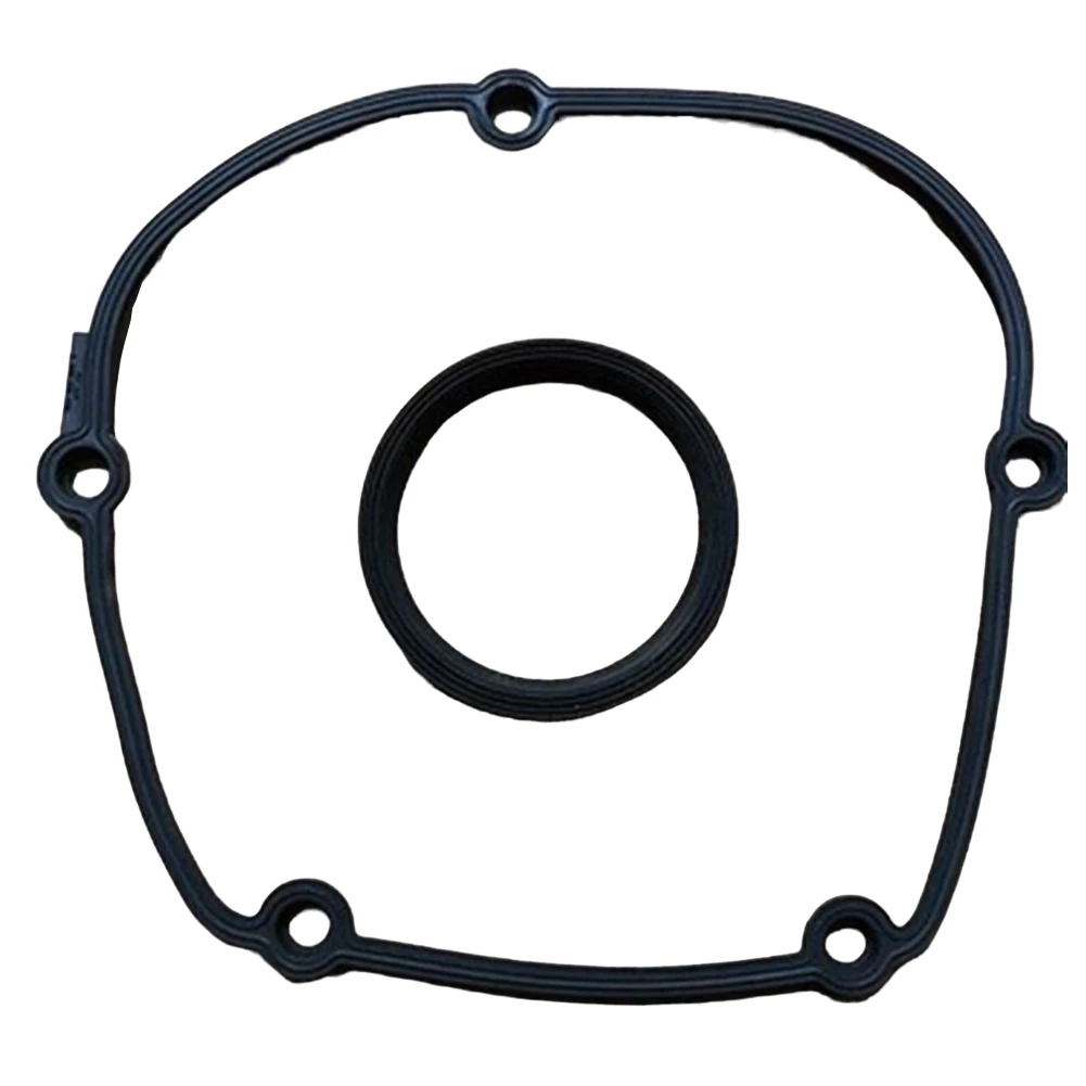 Engine Maintenance Black Gasket Seal Auto Parts Timing Chain Cover Engine Cover Seal Quick To Install Replacement Installation