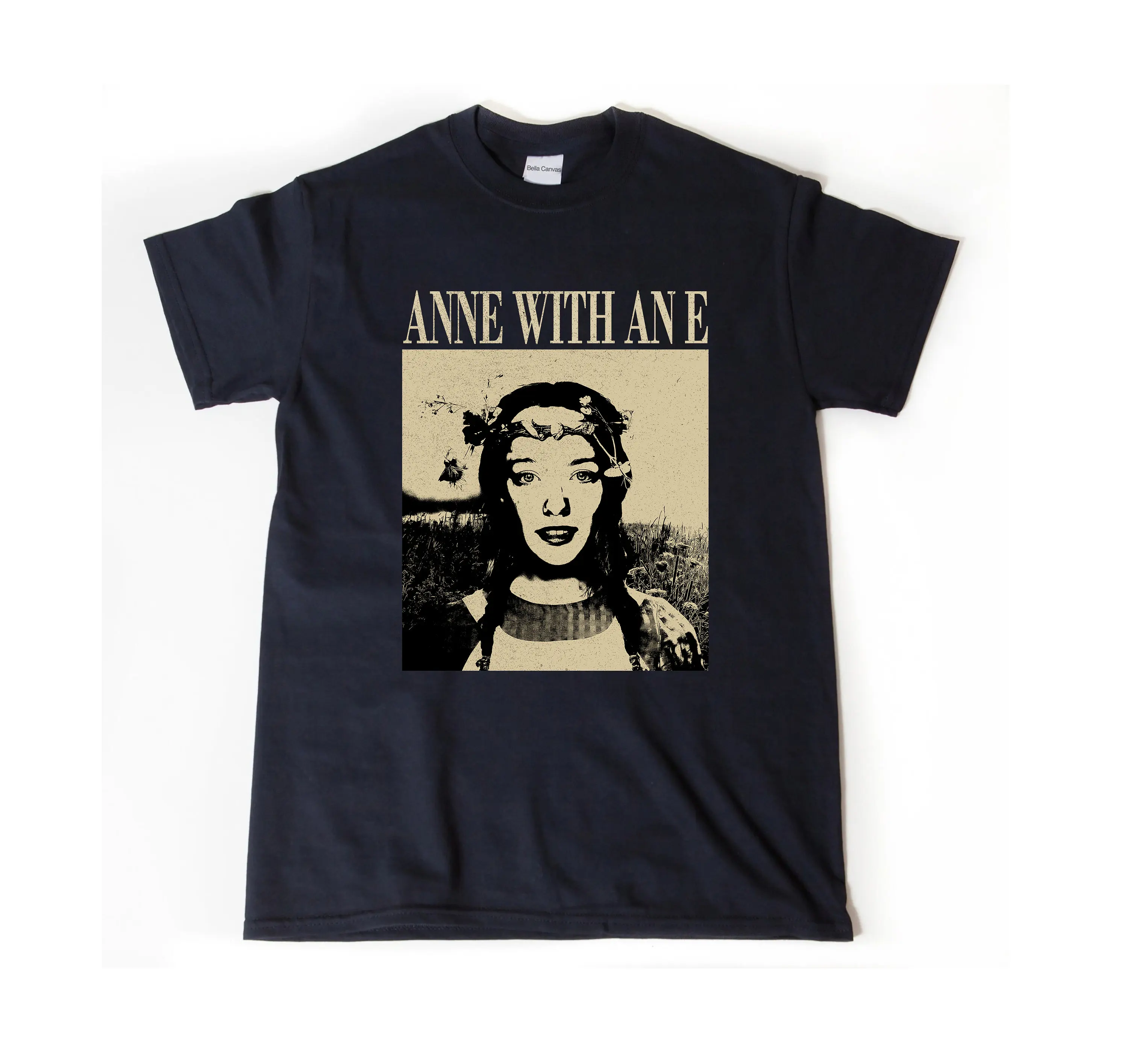 Anne with an E T Shirt Movie Vintage Midcentury Retro Minimalist