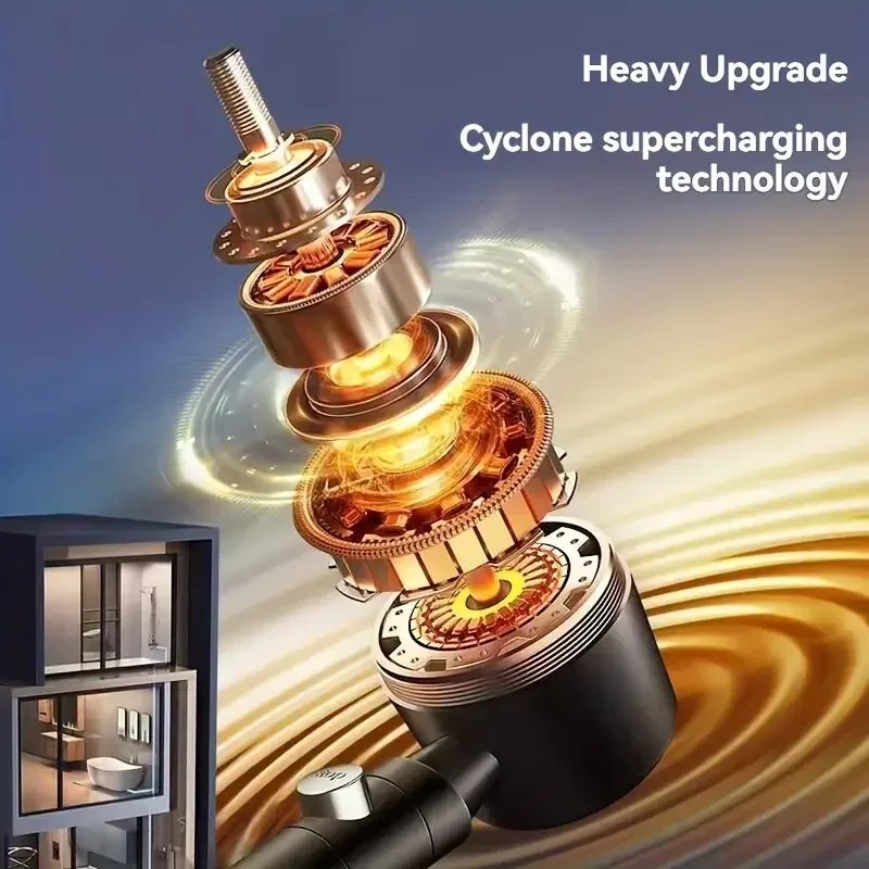 جديد ارتفاع ضغط توفير المياه تصفية دش رئيس 5 طرق يده دش رئيس زر واحد وقف مجموعة اكسسوارات الحمام #3