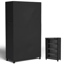 600D Heavy Duty Waterproof Shelf Cover Durable Dustproof Outdoor indoor Shelving Covers for Kitchen Bathroom Living Room