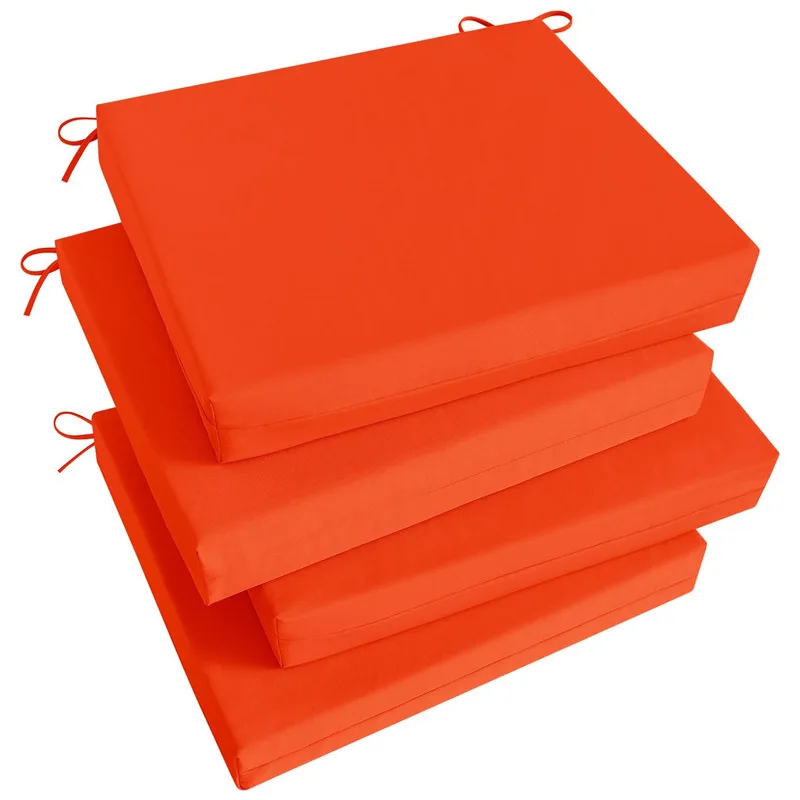 Outdoor stool, sofa sunscreen cushion, seat cushion, outdoor chair square cushion, waterproof high-density sponge seat cushion
