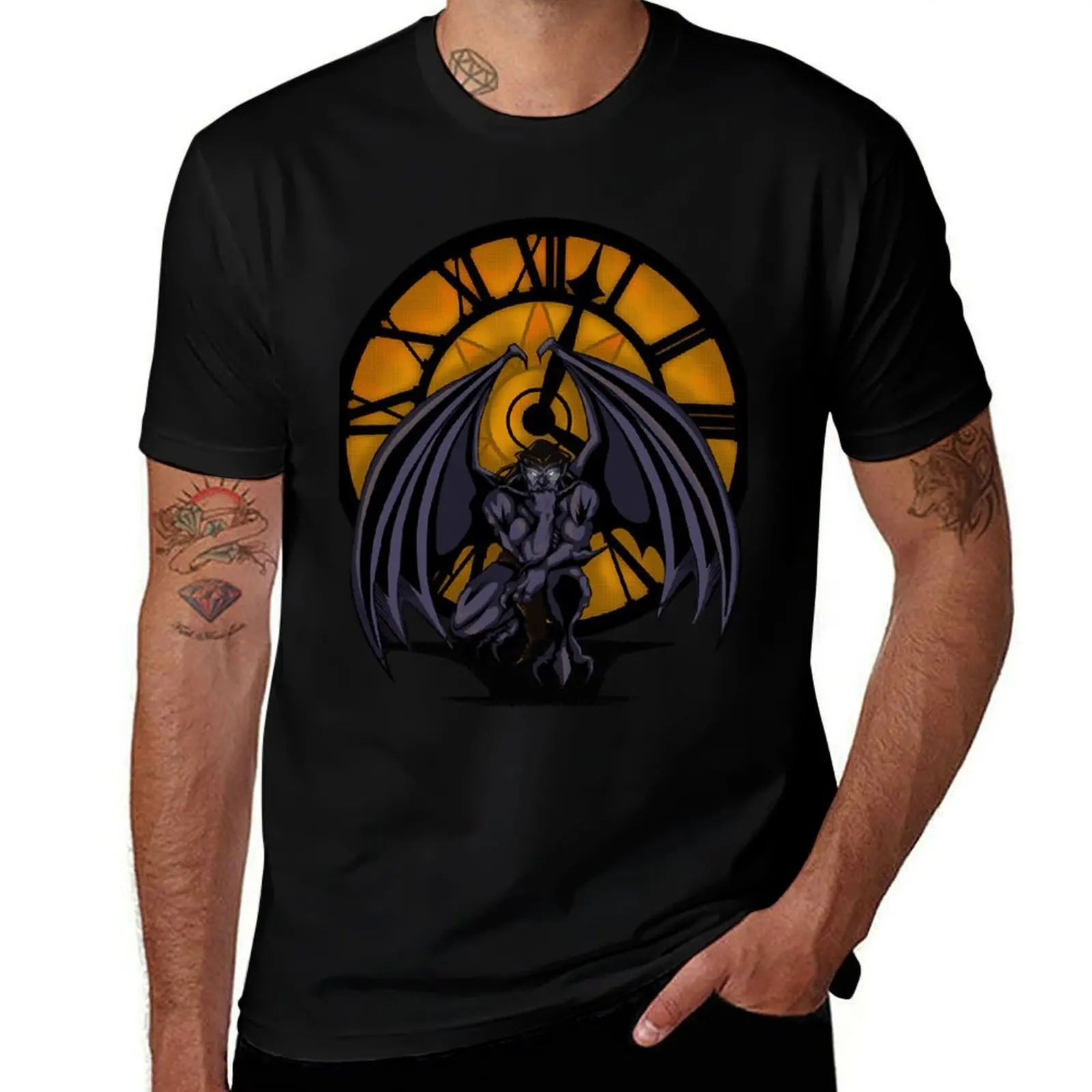 Goliath Time T-Shirt Modern Print Casual T-Shirt