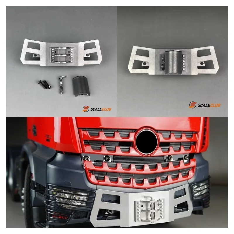 

SCALECLUB 1/14 Front Trailer Hook For Benz For Man for Actros for Volvo Car Parts Rc Truck Trailer