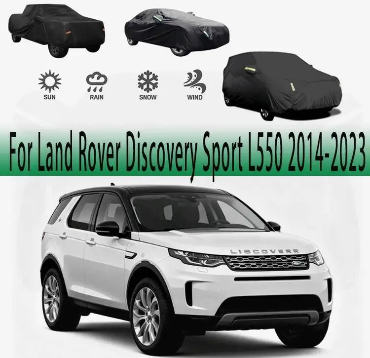 

For Outdoor Protection Full for Land Rover Discovery Sport L550 2014-2023 Waterproof Dustproof Snow Cover Sunshade Car Covers