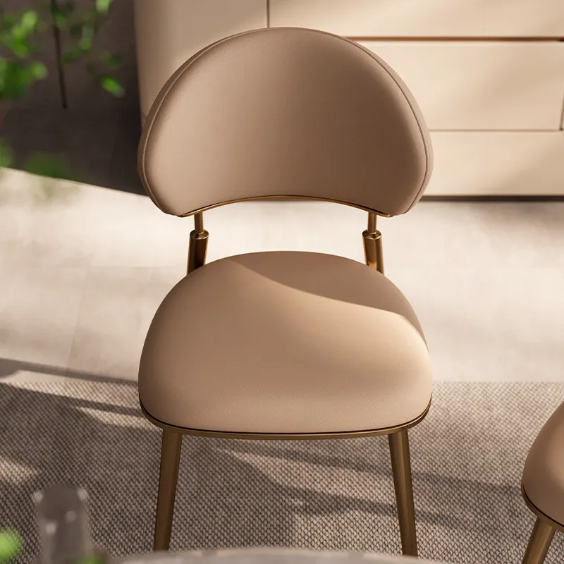 Sillas de Comedor para Hotel Hiroshima, Respaldo Elegante, Sillas Altas para Conferencias, Comedor, Oficina, Juegos, Silla de Comedor, Muebles