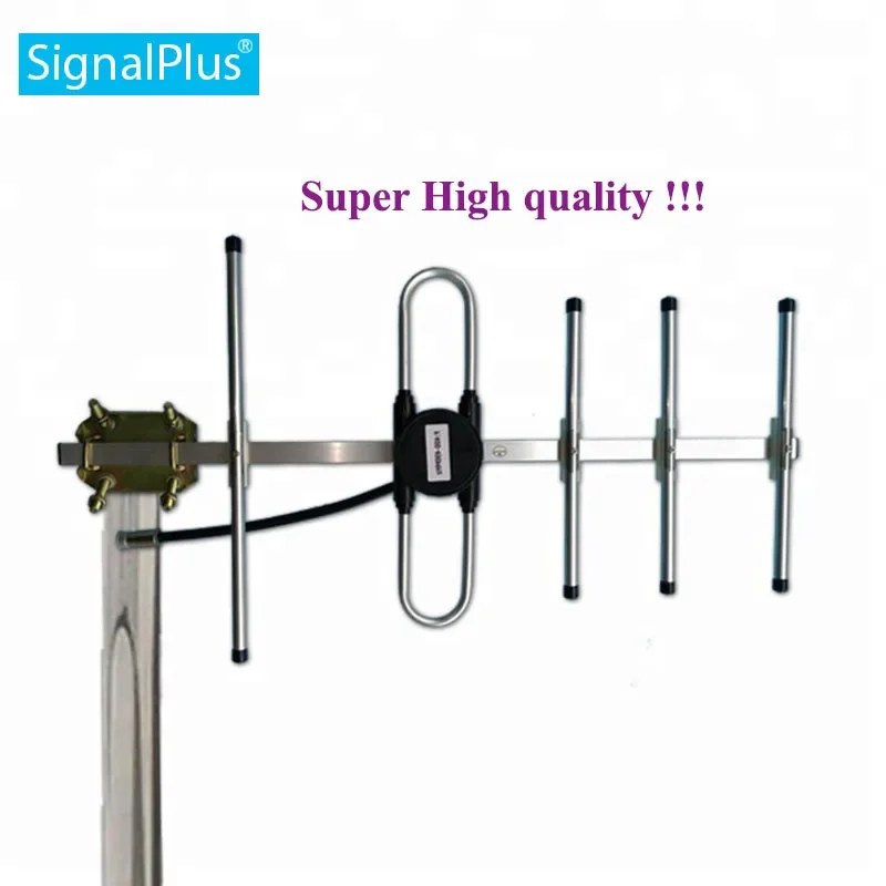 

Yagi antenna 433MHz 10dbi, 5 elements, high quality with 30cm cable, n-female or customized connector