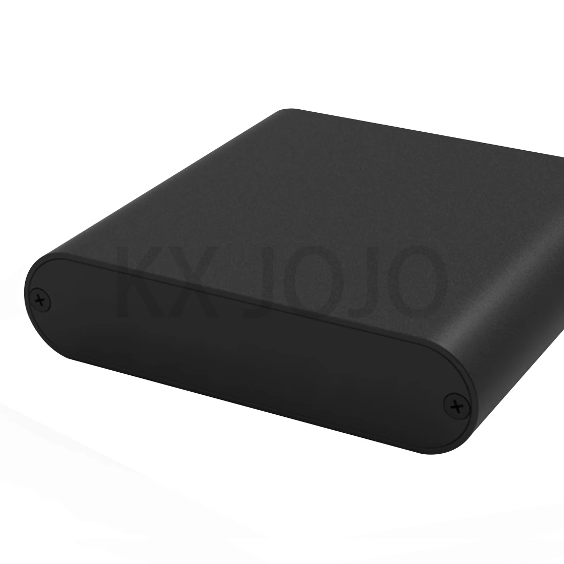 Aluminum Enclosure 110*28*100mm Integrated Waterproof Case Black PCB DIY Instrument Electronic Project Protective Box