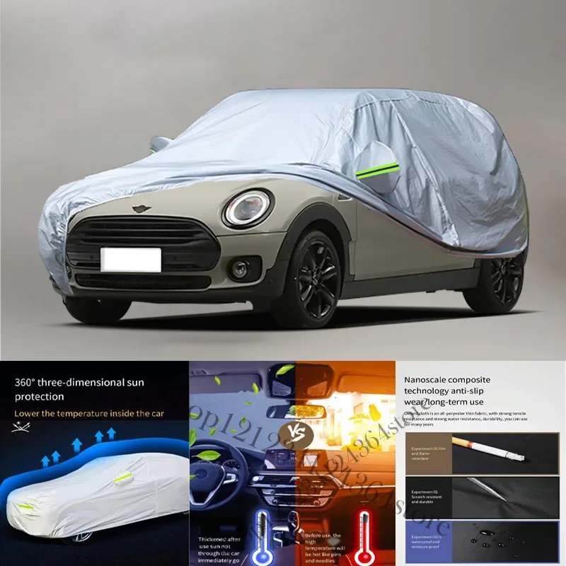 

For BMW MINI Clubman Auto Anti snow Anti dust Anti-uv Anti peeling paint And Anti Rainwater 210t car cover Car cover protection