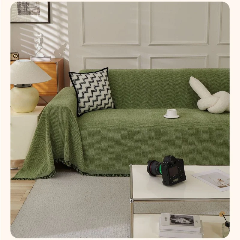 

Chenille Textures Sofa Cover Universal Couch Cover Towel Sofa For Living Room Decoration Sofa Cushion