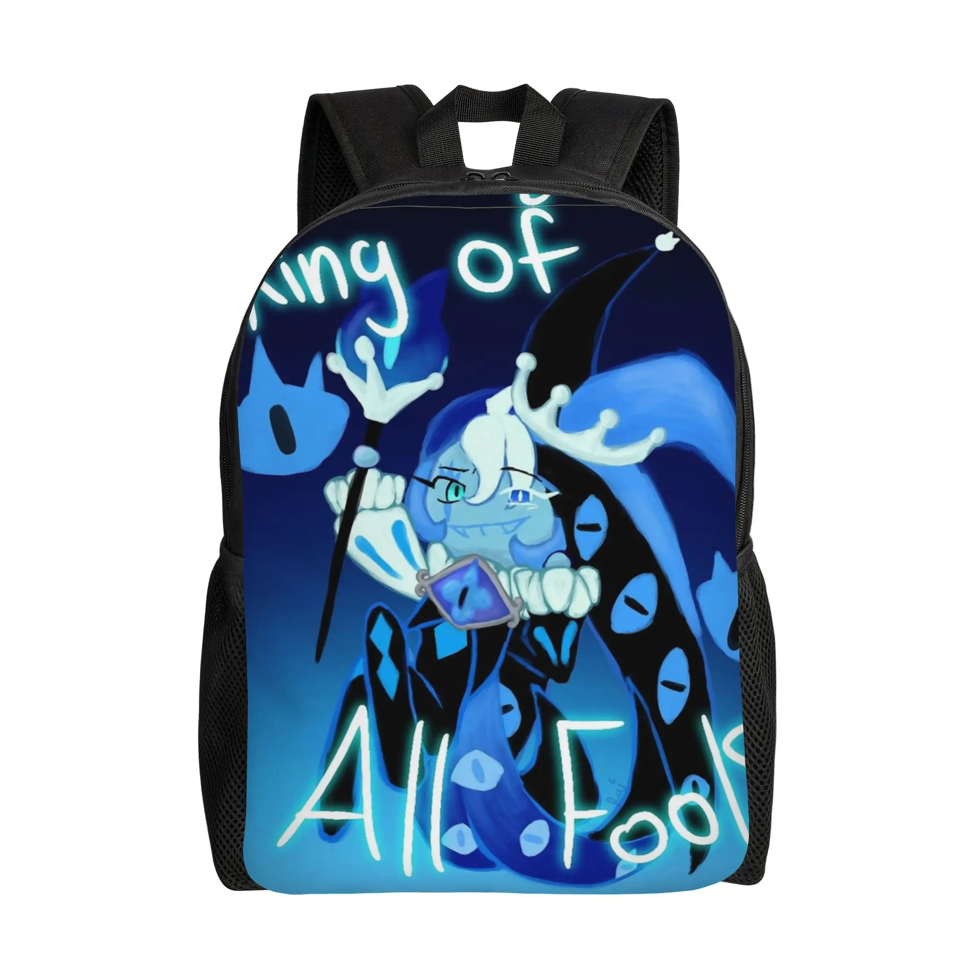

Рюкзак King of All Fools Shadow Milk Cookie Cool: легкий, для старшей школы, работы, Cookie Run, Kingdom Daypack, студенческий, на плечо