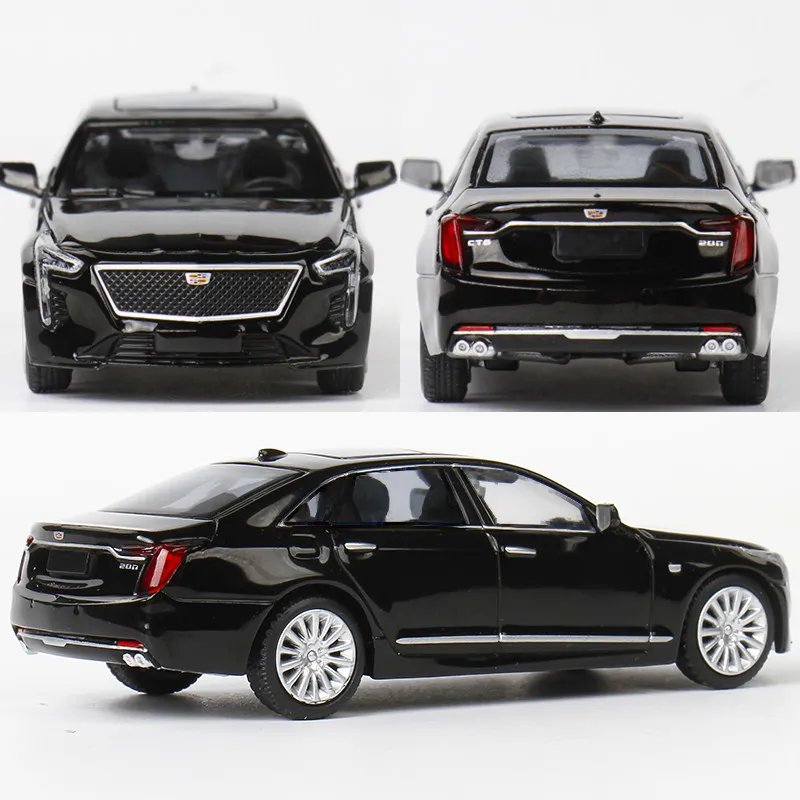 MASDI 1:64 Modellauto aus Metalllegierung, Cadillac CT6 & CT5, statisches Druckgussfahrzeug, Sammlerstück zur Dekoration für erwachsene Hobbyisten