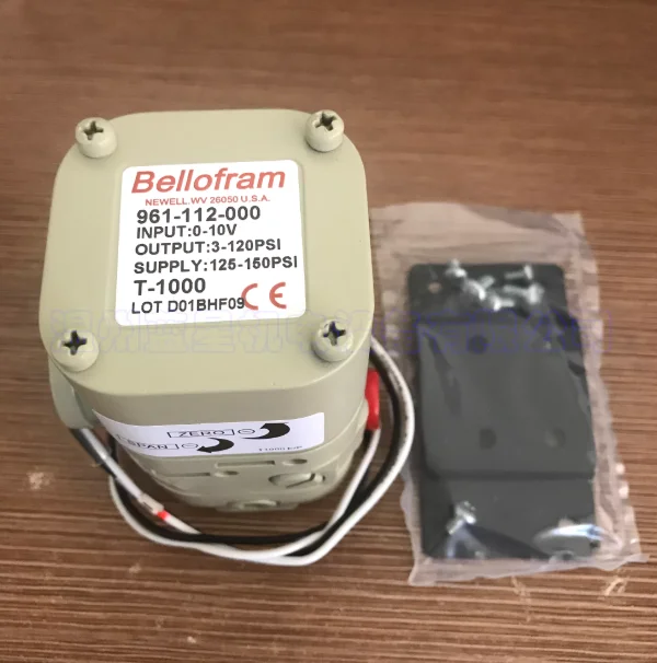 

BELLOFRAM Электрический пропорциональный клапан 961-112-000