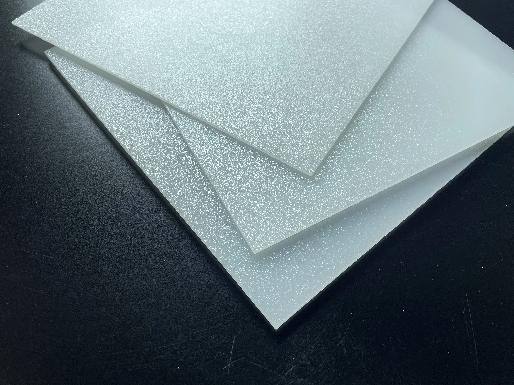 Opal Frosted Cast Milky Double Acrylic PMMA Plexiglass Diffuser Panel Plate For Led Light Cover1.4MM High Transmitance