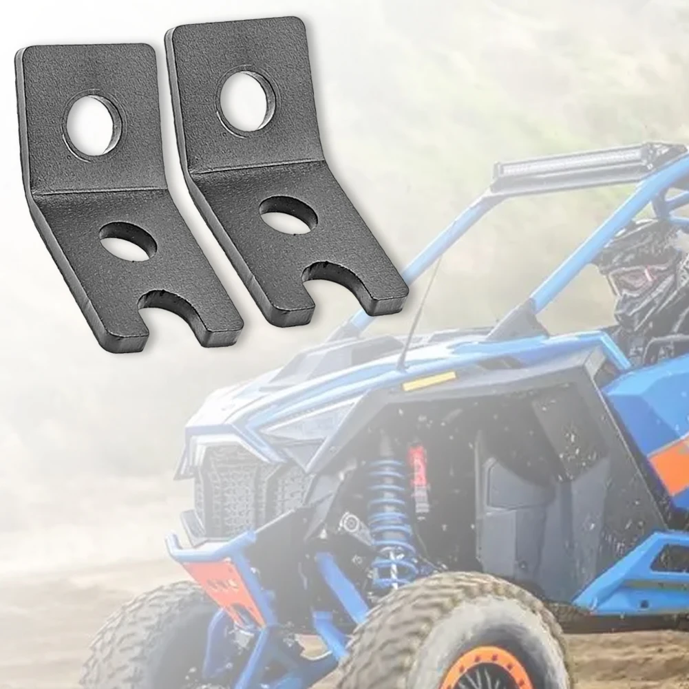 2 pçs led chicote bandeira luz pod suporte de montagem liga alumínio led vagens traseiro chicote bandeiras suporte montagem à prova dwaterproof água para polaris rzr
