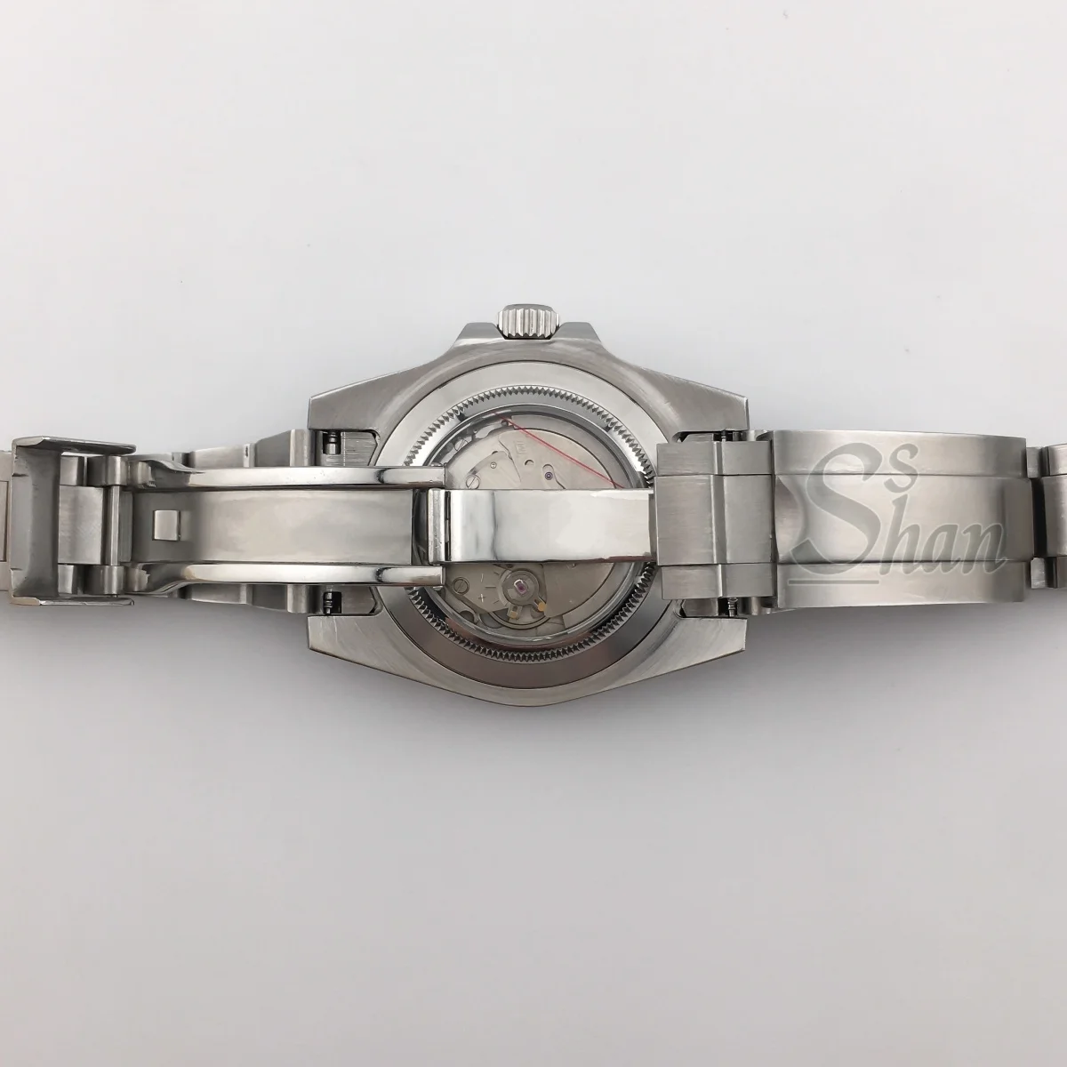 NH34 40 مللي متر ساعة ميكانيكية للرجال GMT قرص فريد من نوعه إطار سيراميك زجاج الياقوت 100 متر ساعة رياضية رجالية مقاومة للماء