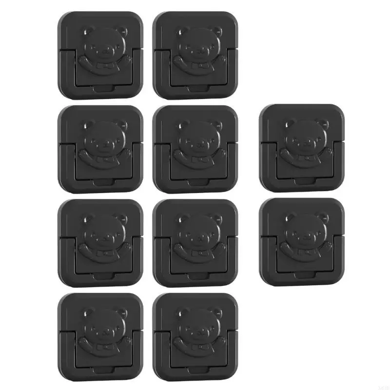 N84E 10pcs US Outlets Socket Cover Balita Safe Electrical Outlet Caps Simple Instalation Designing for Us 3 Prong Colokan