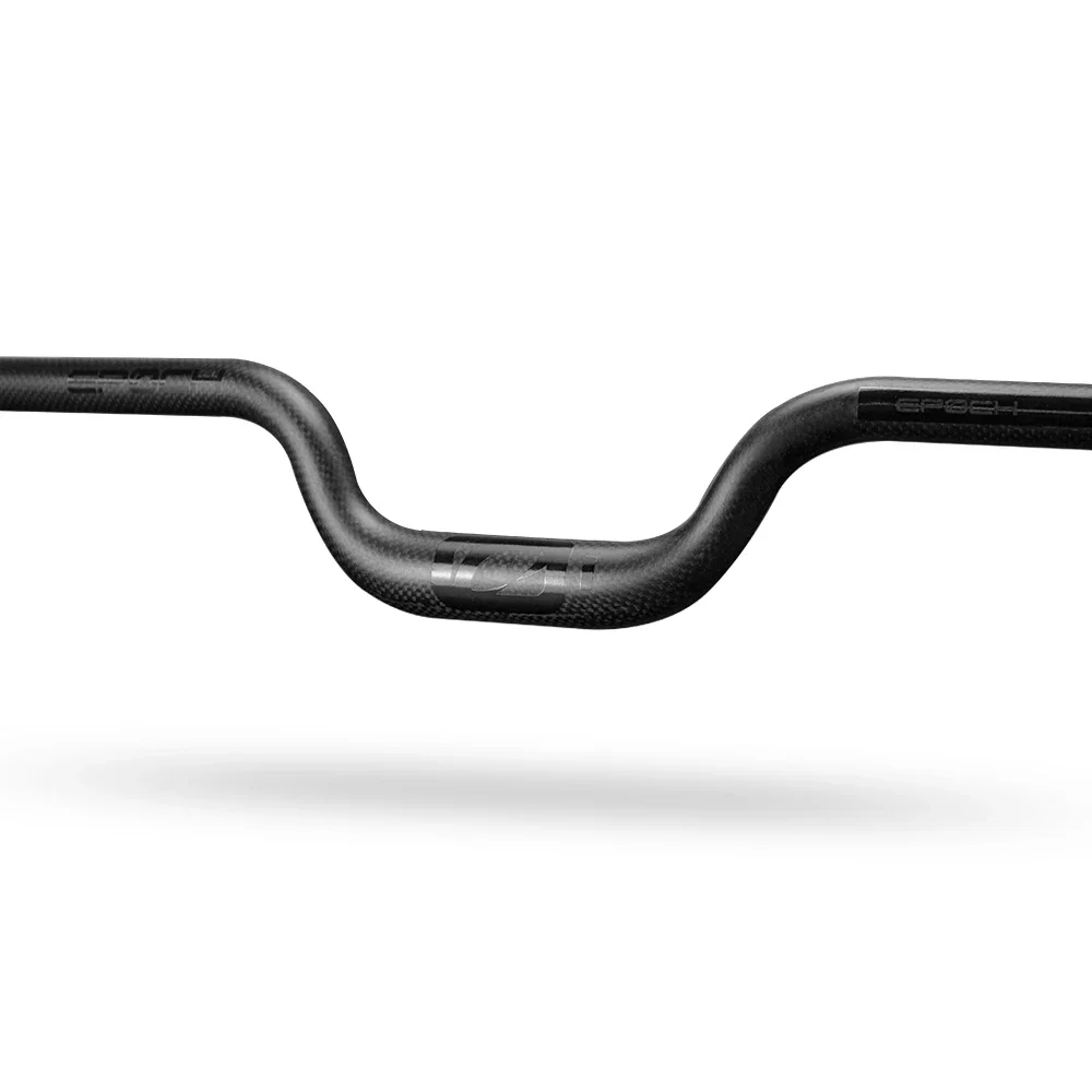 ULLICYC 25.4/31.8mm Diameter ALL 3K Carbon Riser Handlebar MTB Handlebar 560-720mm Matte