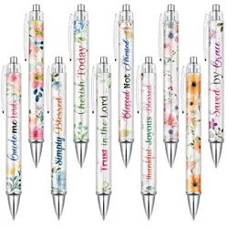 10/20/30/50 Pcs Christian Pens For Women Religious Inspirational Quotes Ballpoint Pens Bible Verse Funny Office School Wholesale