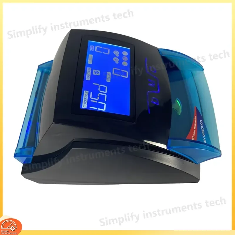 Portable Banknote Detector Mini Money Counterfeit Currency Checker for US Dollar EUR GBP CAD AUD Notes UV IR MG Detection