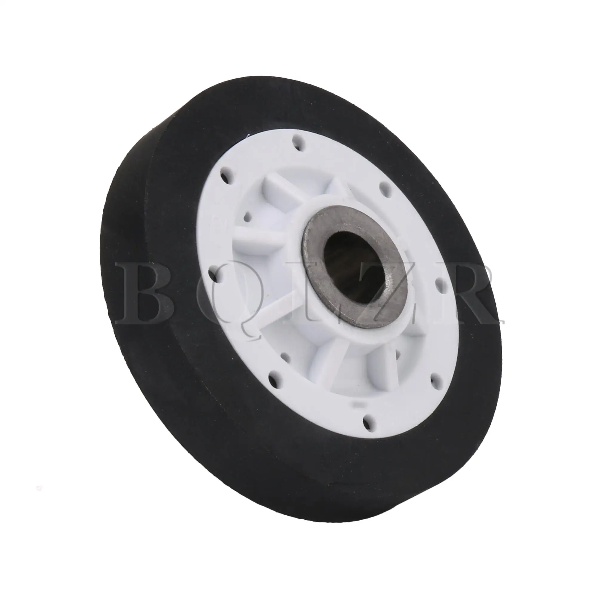 BQLZR 6PCS Dryer Roller Wheel Drum Support 37001042 Replacement for Admiral 7.5cm in Diameter Rubber Metal Part 2.45cm Height