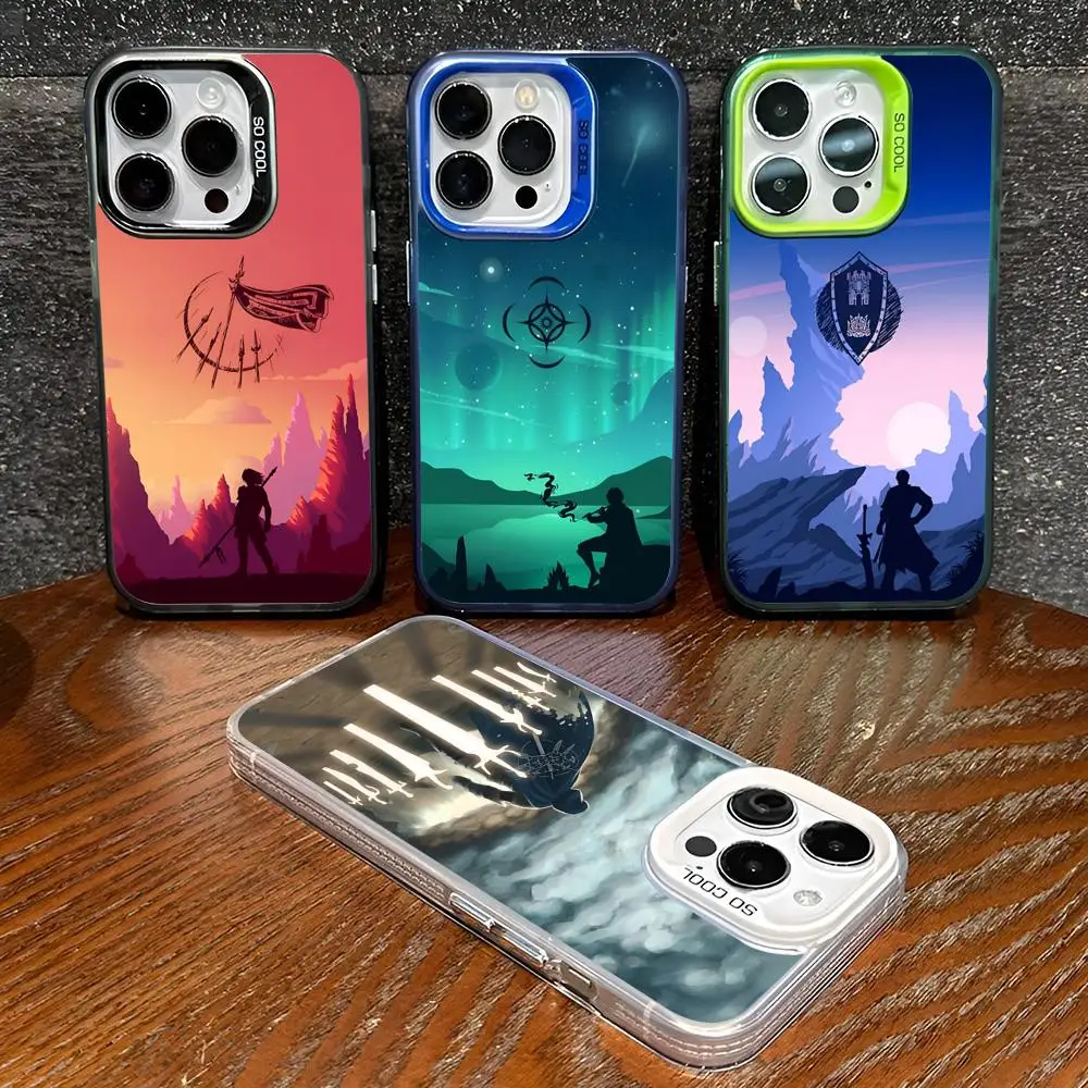 Stormlight Archive Phone Case for iphone 16 15 14 13 11 12 Pro Max Xr X Xs 8 7 Plus Color Silver Cover