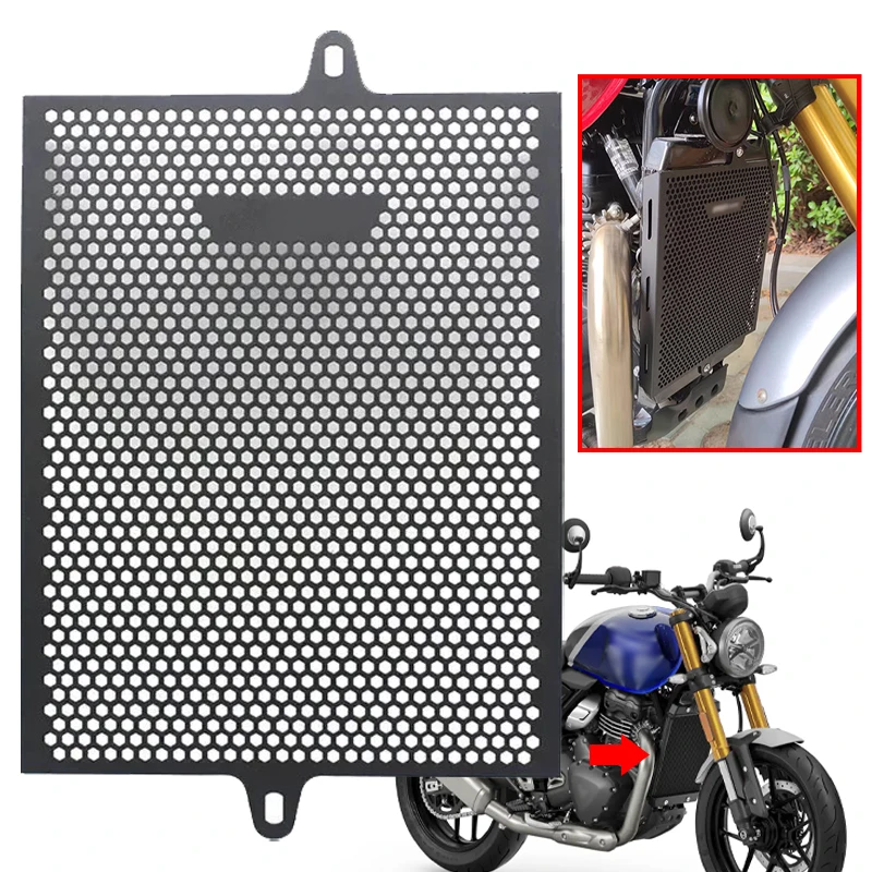 

Motocycle Radiator Guard Grille Cover Tank Protection Fit For Scrambler400X Speed 400 2024 Scrambler 400X Water Tank Protective