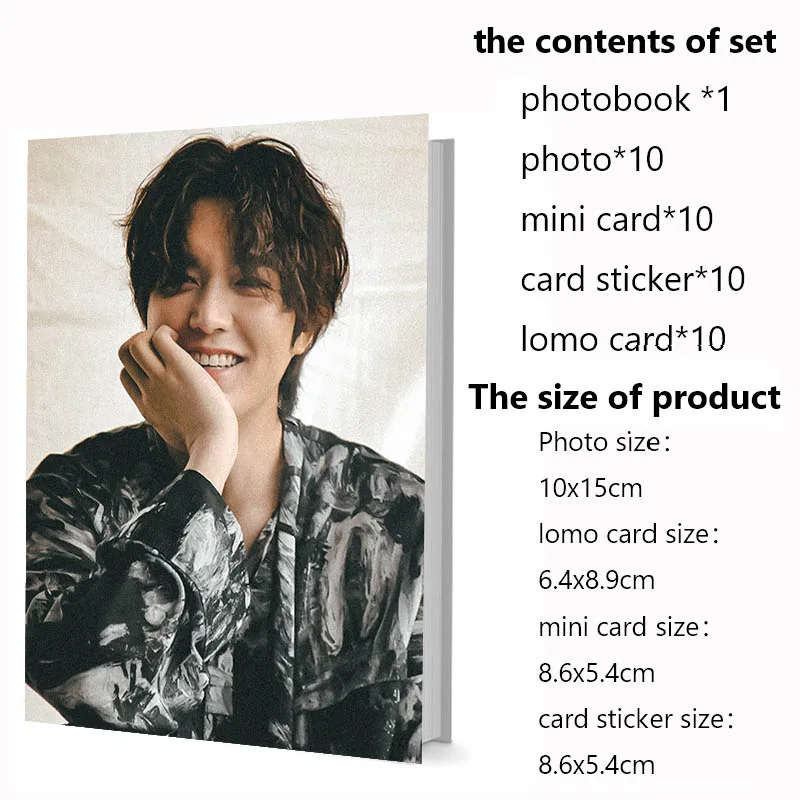 

Series1 Min-ho Lee Photobook Set With Photo Lomo Card Mini Card Sticker Calendar Picturebook Photo Album Artbook