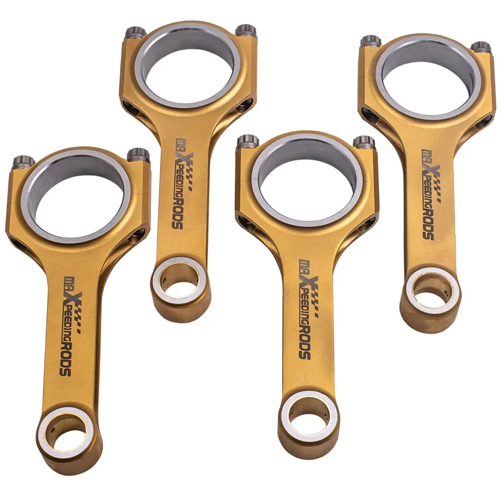 

For MaXpeedingrods H Beam Titanizing 4340 Connecting Rods Conrod For Opel Calibra Speedster Vauxhall 2.0L C20 20SEH X20