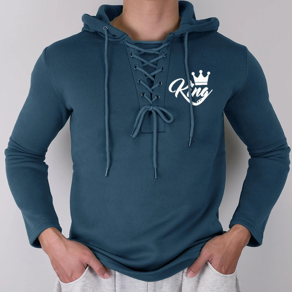 

Мужские пуловеры с капюшоном, новые хипстерские толстовки с длинными рукавами и шнурком с принтом, весенне-осенний топ, повседневные классические мягкие толстовки с капюшоном