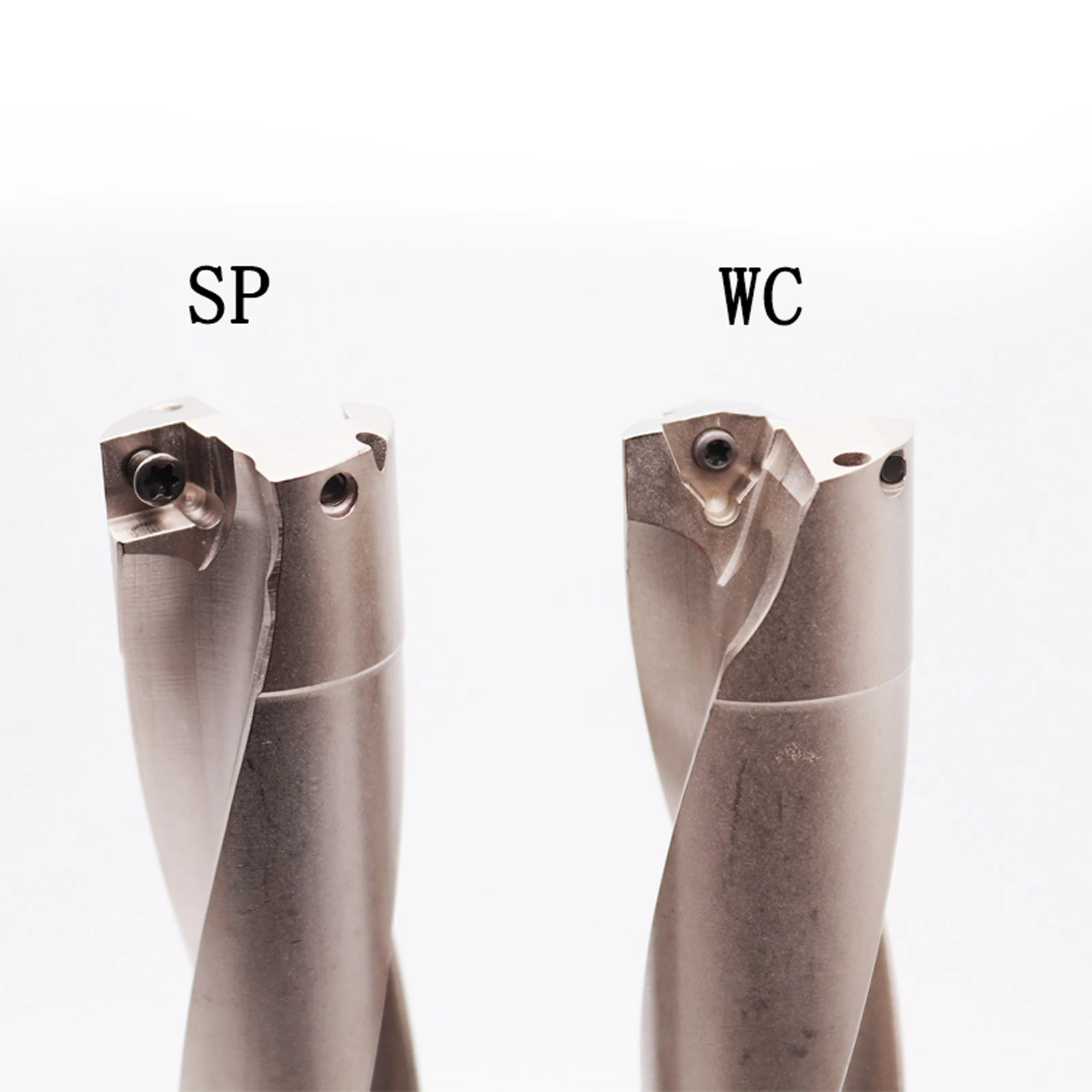 WC SP Series Khoan Cắn Chèn Khoan Kim Loại Khoan Bits 13Mm-24Mm Chiều Sâu 2D 3D 4D Chỉ Số Dao Phay U Khoan Máy Móc Máy Tiện CNC Nước