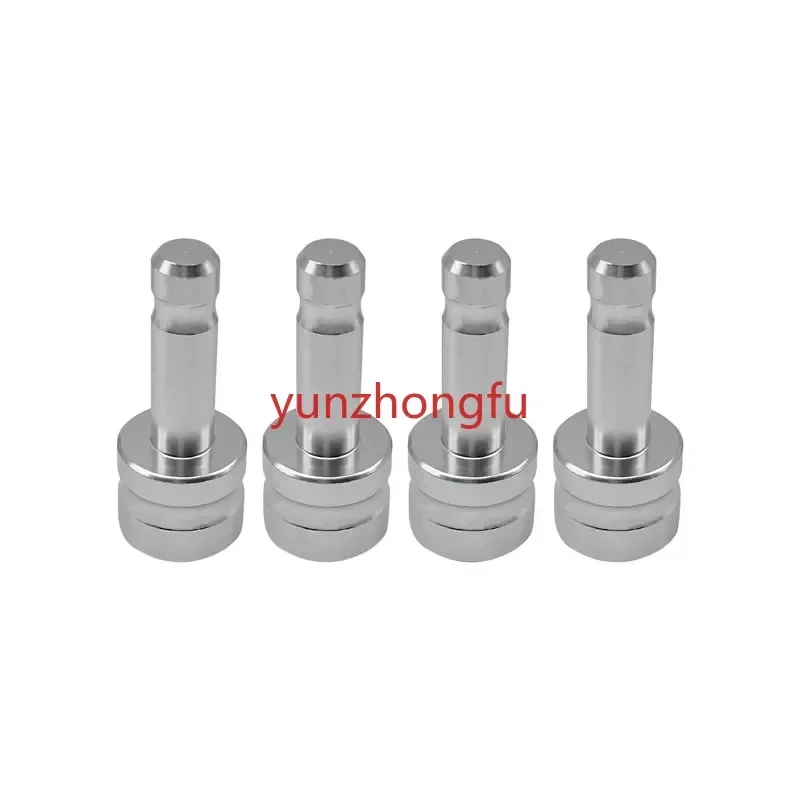 

4pcs NEW Aluminum Adapter 5/8" x 11 female thread to Dia.12 mm pole fit for Leica Snap-On Prisms