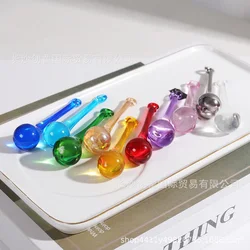 16x60mm/20x80mm Crystal Glass Raindrop Pendant Chandelier Lamp Parts Glass Chandelier Prism Hanging Home Decoration