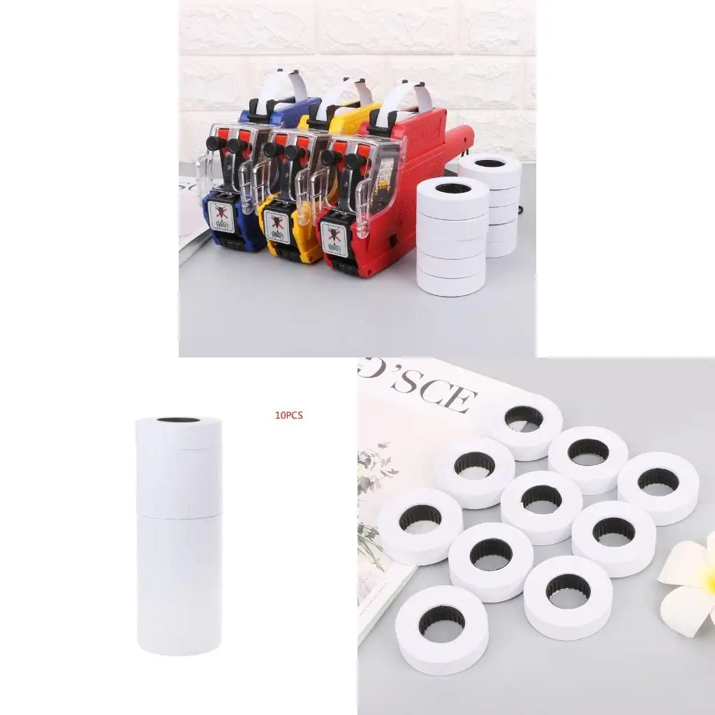  Price Label 10 Rolls Double Row Products Sale Prices Marking Tapes Set Outdoor