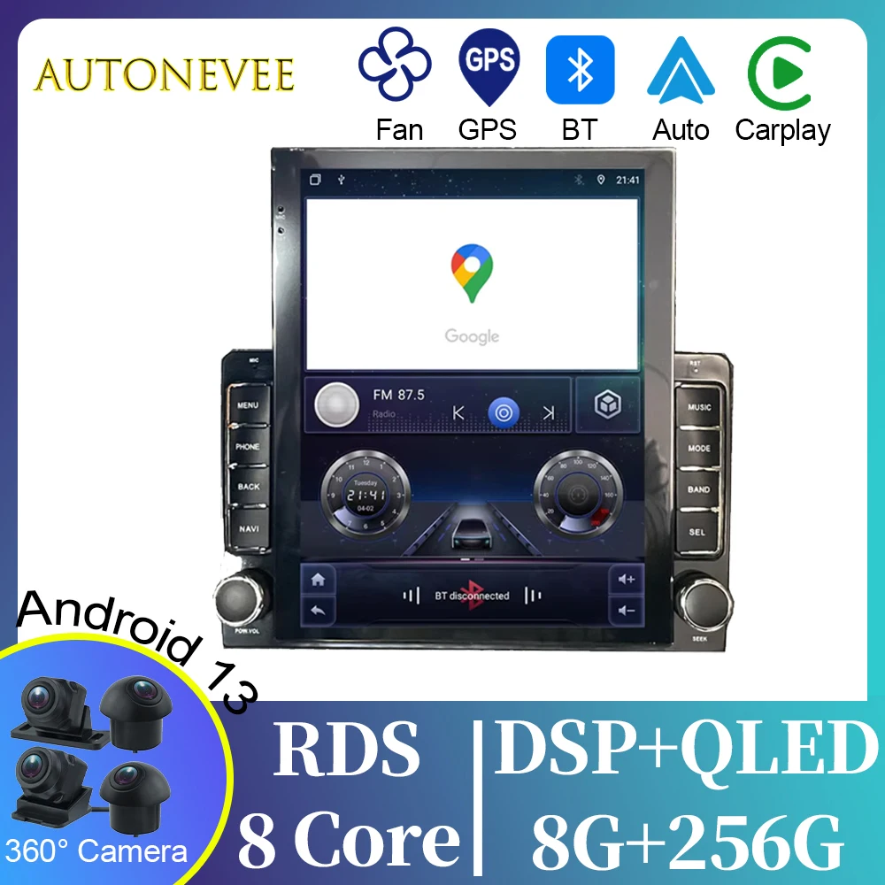 For Citroen Berlingo 2 B9 2008 - 2019 Android Auto Video Player Car Radio GPS Navigation Multimedia Stereo Carplay No 2din DVD