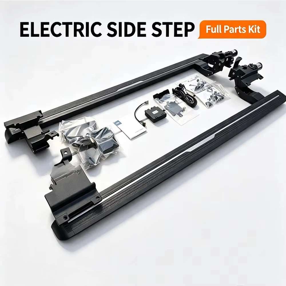 MASSAIT Hot Sale Accessories Electric Side Step for  Prado LC150 Aluminium Alloy Power Folding Threshold GWM CHERY T1 T2
