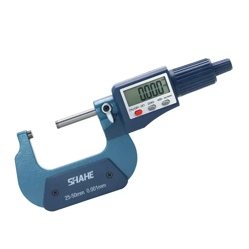 25-50 mm Digital Micrometer 0.001 mm Electronic Micrometers Caliper Gauge With Retail Box Micron Outside Micrometer