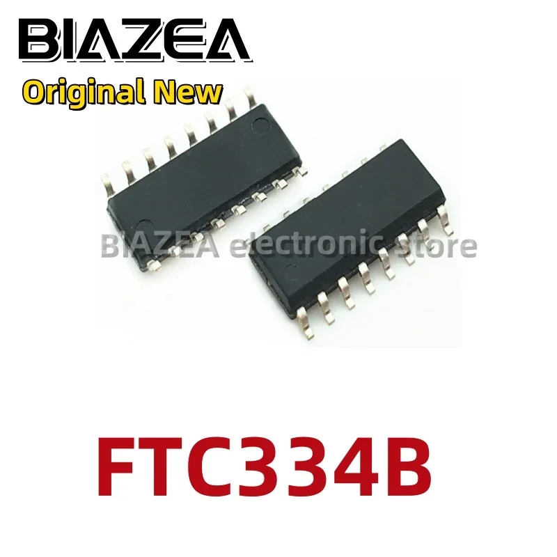 1piece FTC334B  SOP16 Capacitive touch IC