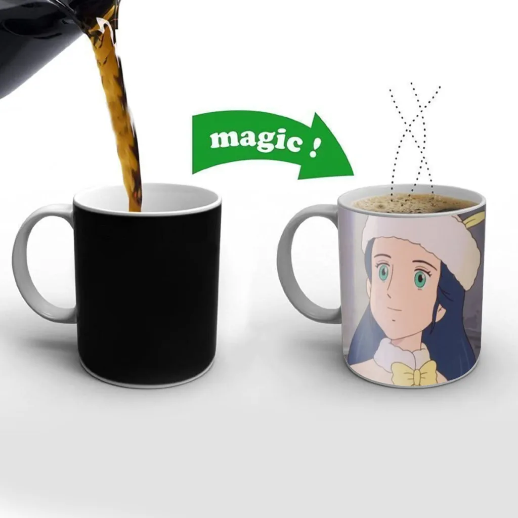 Tasses à café et tasse en céramique One Piece Little Princess, changement de document créatif, tasse à thé, lait, cadeaux de nouveauté standardisée