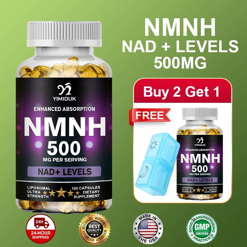 

YIMIDUK Premium NMNH Capsules,, Boosts NAD+, Supports Healthy Aging, Cell Repair, Metabolism & Immune Function for Adults