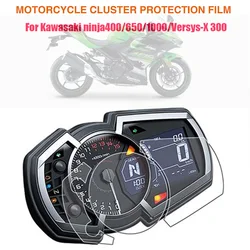 Instrument Protective Film Dashboard Screen Protector For Kawasaki NINJA 400 250 650 1000sx Z1000SX ZX6R ZX25R VERSYS X300 X250