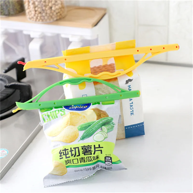 Plastic Bag Sealer Clips Sticks Chips , 29/22.5cm with handle for Easy storagesel ,