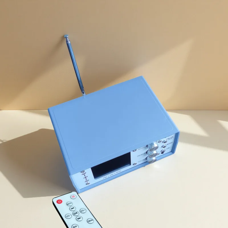 High-Sensitivity Desktop Stereo Radio, FM AM WIFI Digital Receiver with Remote, Lithium Battery & RDS Clock