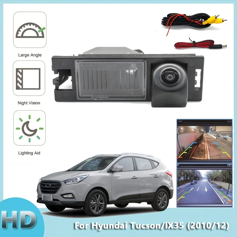 Rearview Camera for Hyundai IX35 Models from 2009 to 2015, Featuring Easy Installation