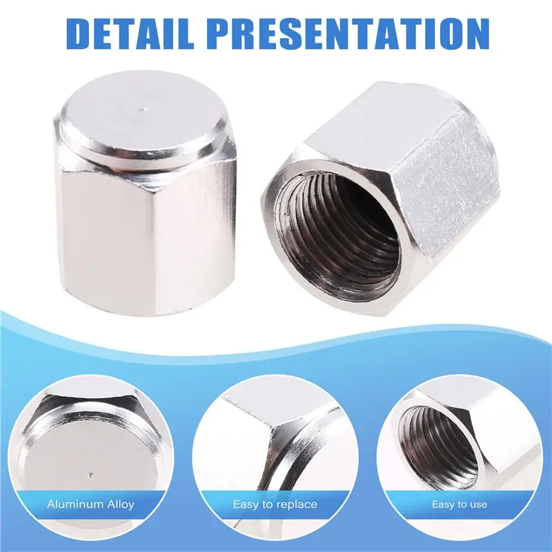 

Aluminum Alloy Tire Valve Caps Car Valve Core Nuts 90942-05042 For Lexus Car Accessories