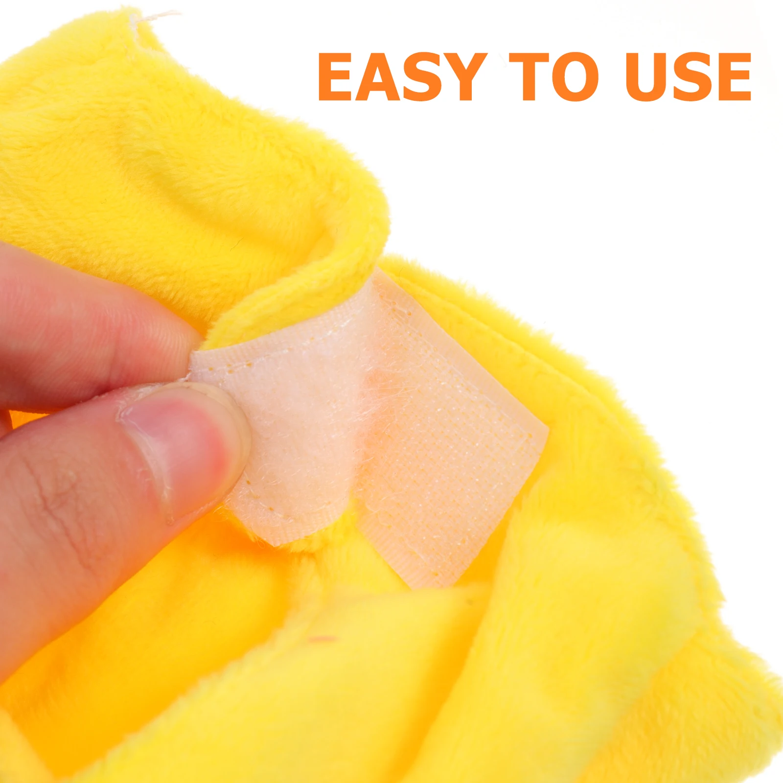

1pcs Adorable Chicken Shape Pet Dogs Thermal Warm Cap Cartoon Headband Puppy Protective Accessory Small Size Durable Soft Fleece