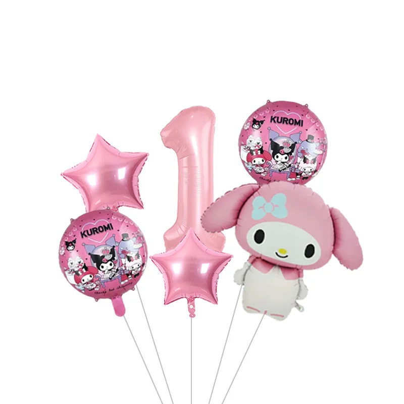 Cinnamoroll Großer Cartoon-Folienballon, Niedlicher Welpen-Ballon für Partydekoration, Geburtstagsfeier-Dekoration – Detail 1