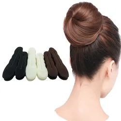 4pcs Magic Donut Bun Maker DIY Women Hair Accessories Braid Styling Hairpins Barrettes Twist Hair Clips Hairstyle Braiding Tools