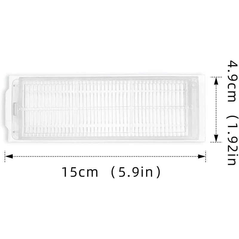 Filtro para Robot aspirador Xiaomi S10 S12, accesorios para mopa, cepillo lateral principal, pieza de repuesto, STYJ02YM